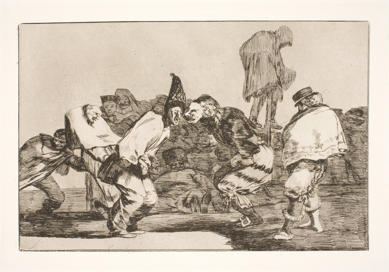 The Folly of the Carnival (Mor du, karneval, for i morgen kommer det aske) av Francisco de Goya