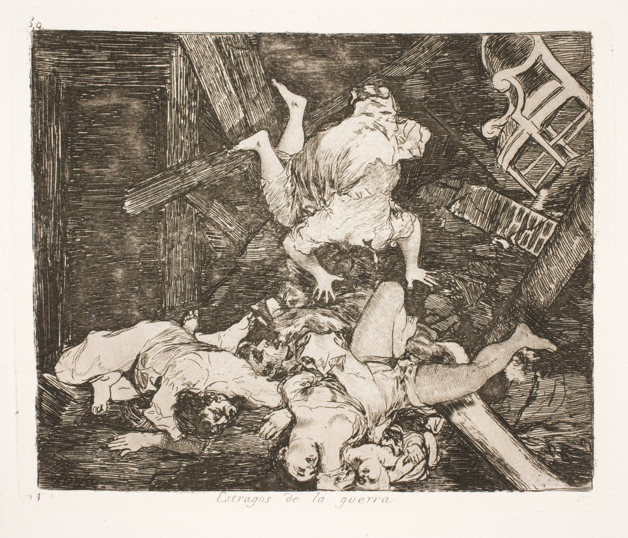 Krigens redsler (30) av Francisco de Goya