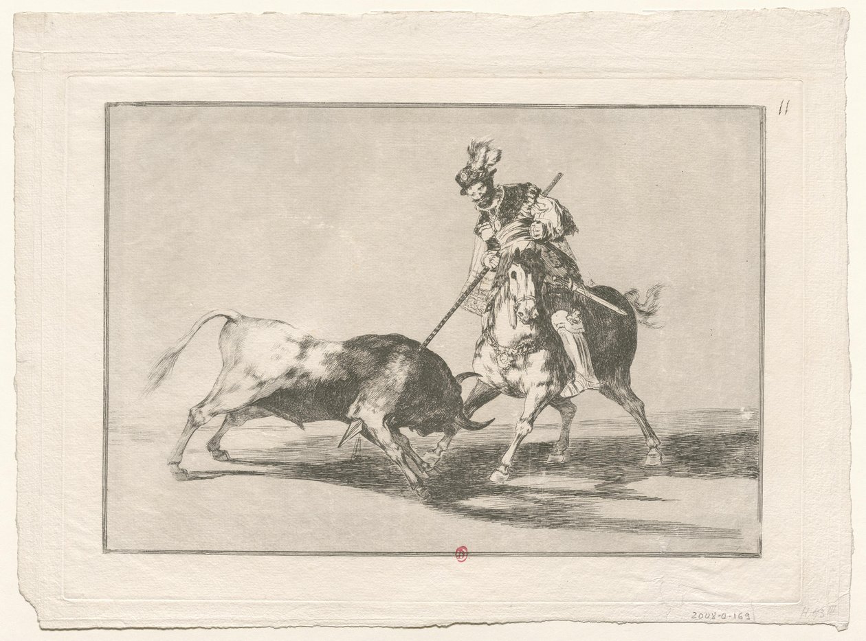 Tyrefekting, nr. 11 av Francisco de Goya