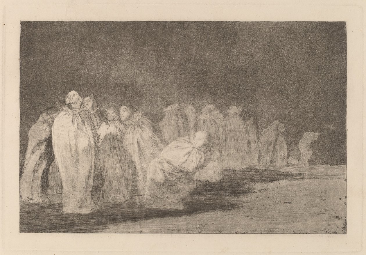 Los ensacados (The Men in Sacks) av Francisco de Goya