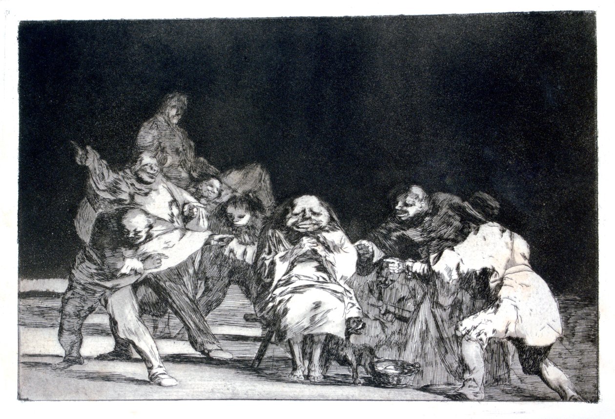 Lojalitet, 1819-1823 av Francisco de Goya