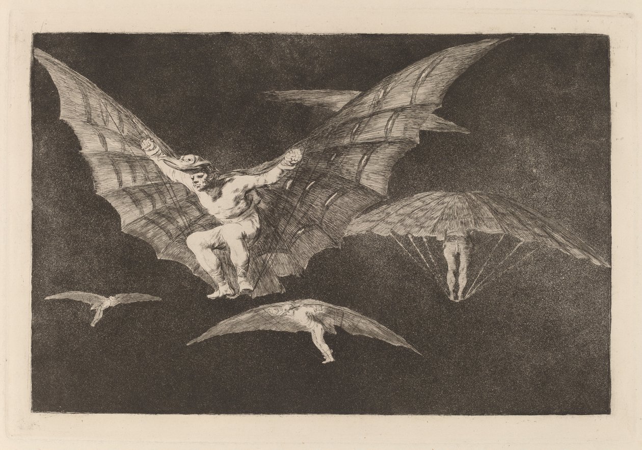 Modo de volar (A Way of Flying) av Francisco de Goya