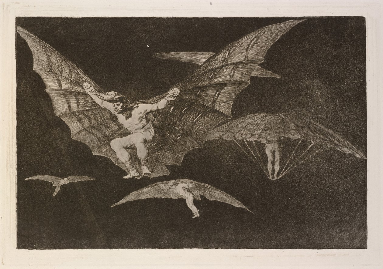 Modo de volar (A Way of Flying) av Francisco de Goya