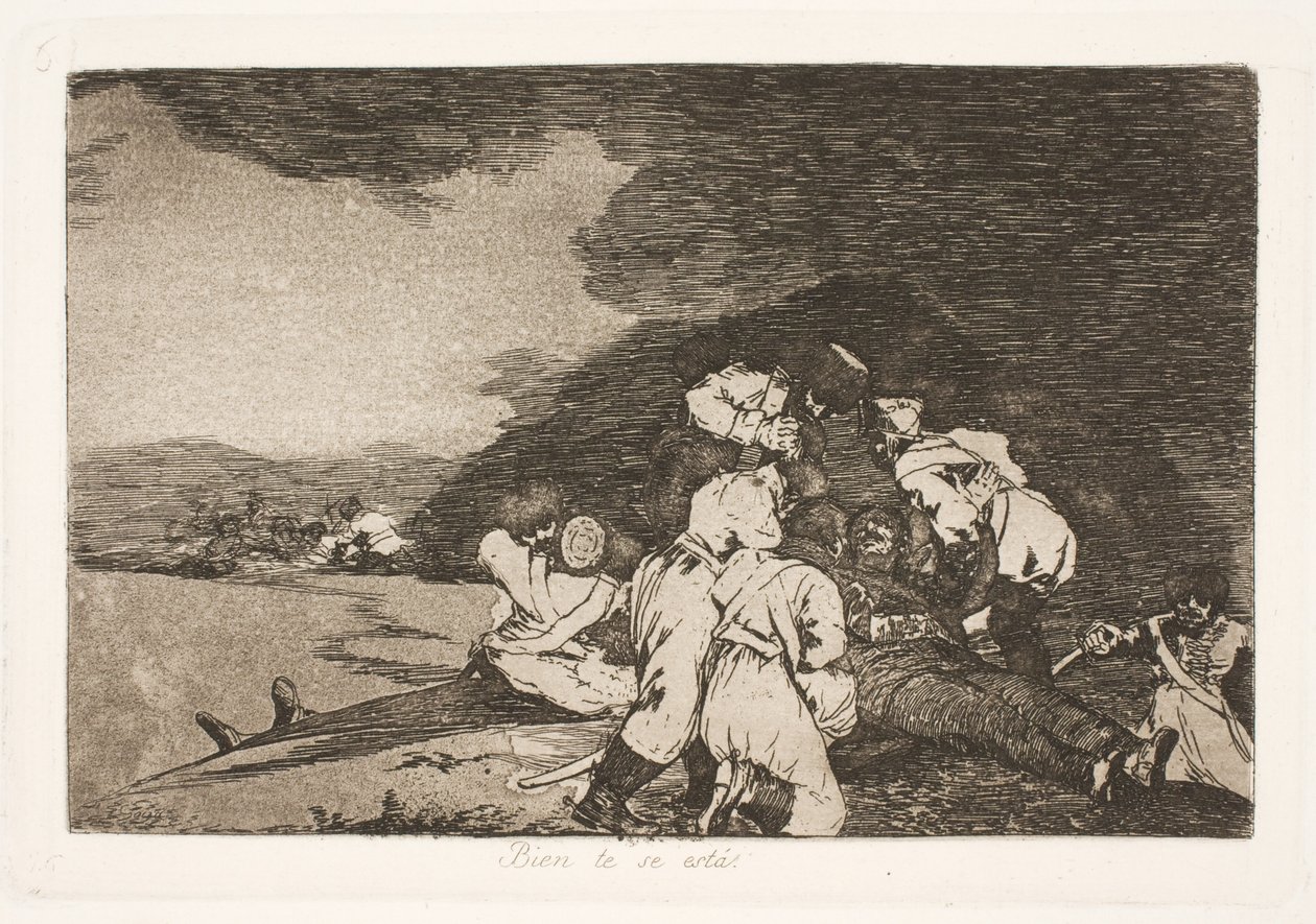 Måtte det være det beste (6) av Francisco de Goya