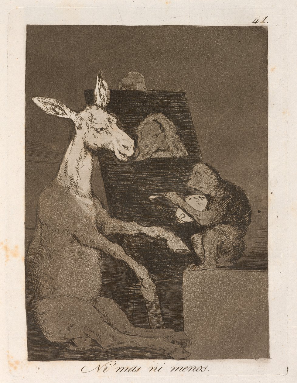 Verken mer eller mindre av Francisco de Goya