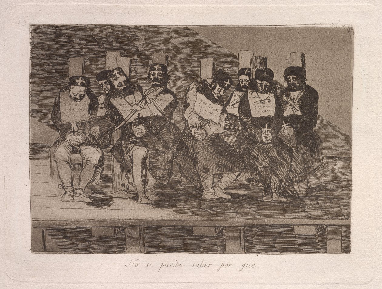 Kan ikke fortelle hvorfor (Man kan ikke fortelle hvorfor) av Francisco de Goya