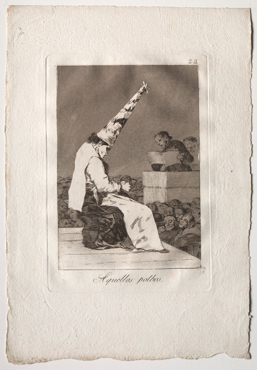 Eighty Caprices: These Polbos, 1793-1798. av Francisco de Goya