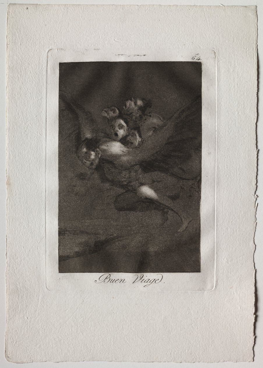 Åtti Caprices: Bon Voyage av Francisco de Goya
