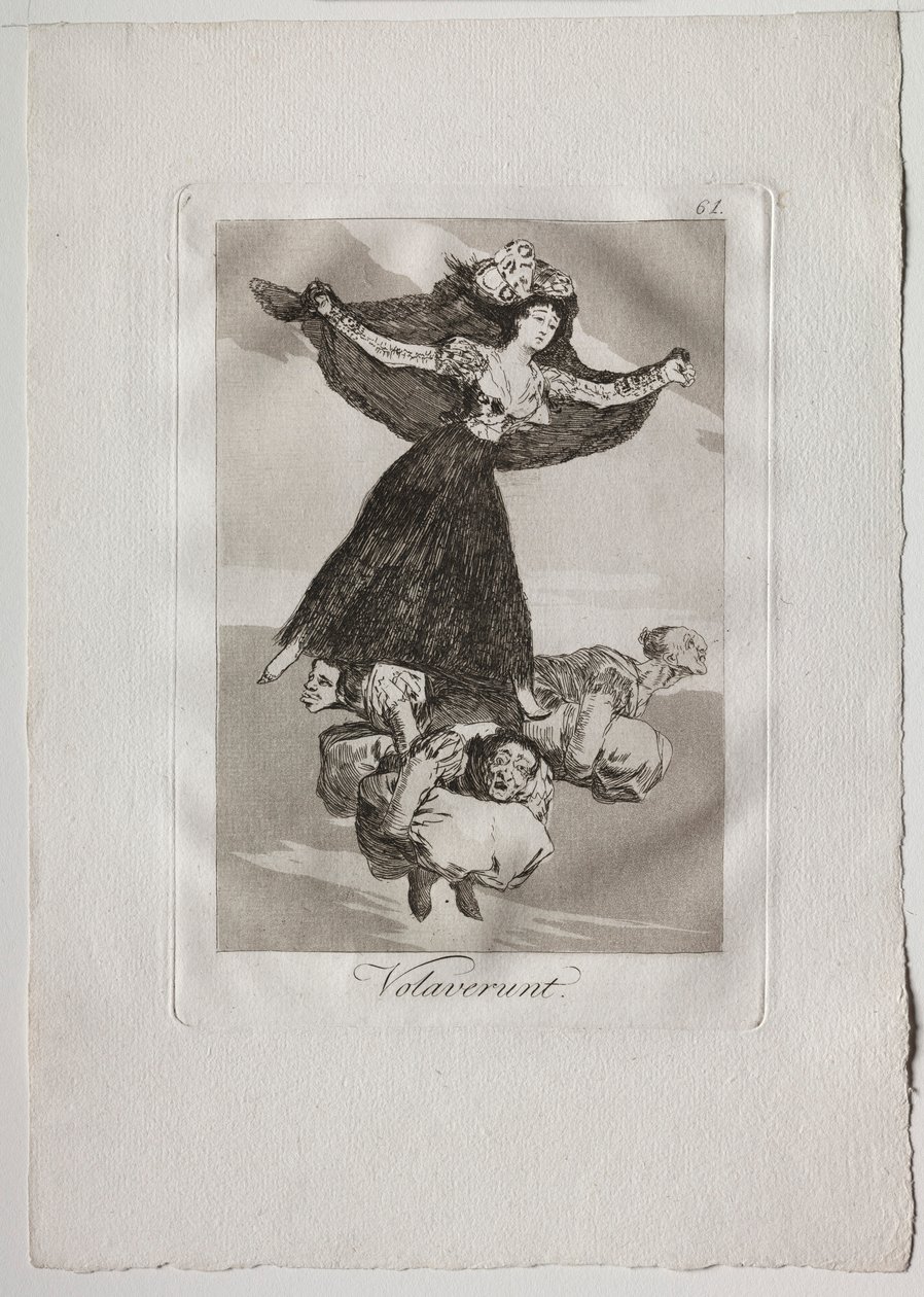 Åtti Caprices: Volaverunt, 1793-1798. av Francisco de Goya