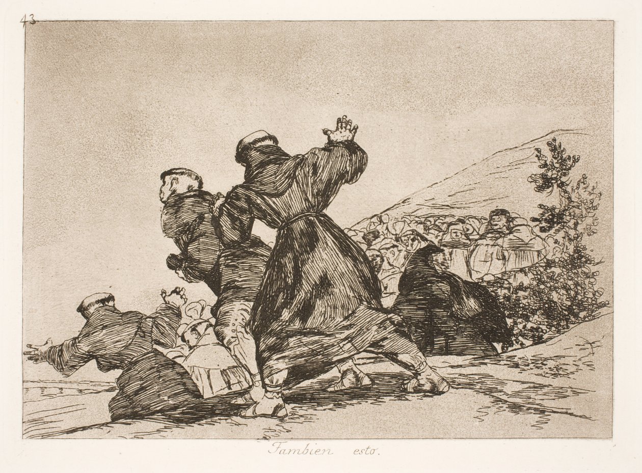 Også dette (43) av Francisco de Goya