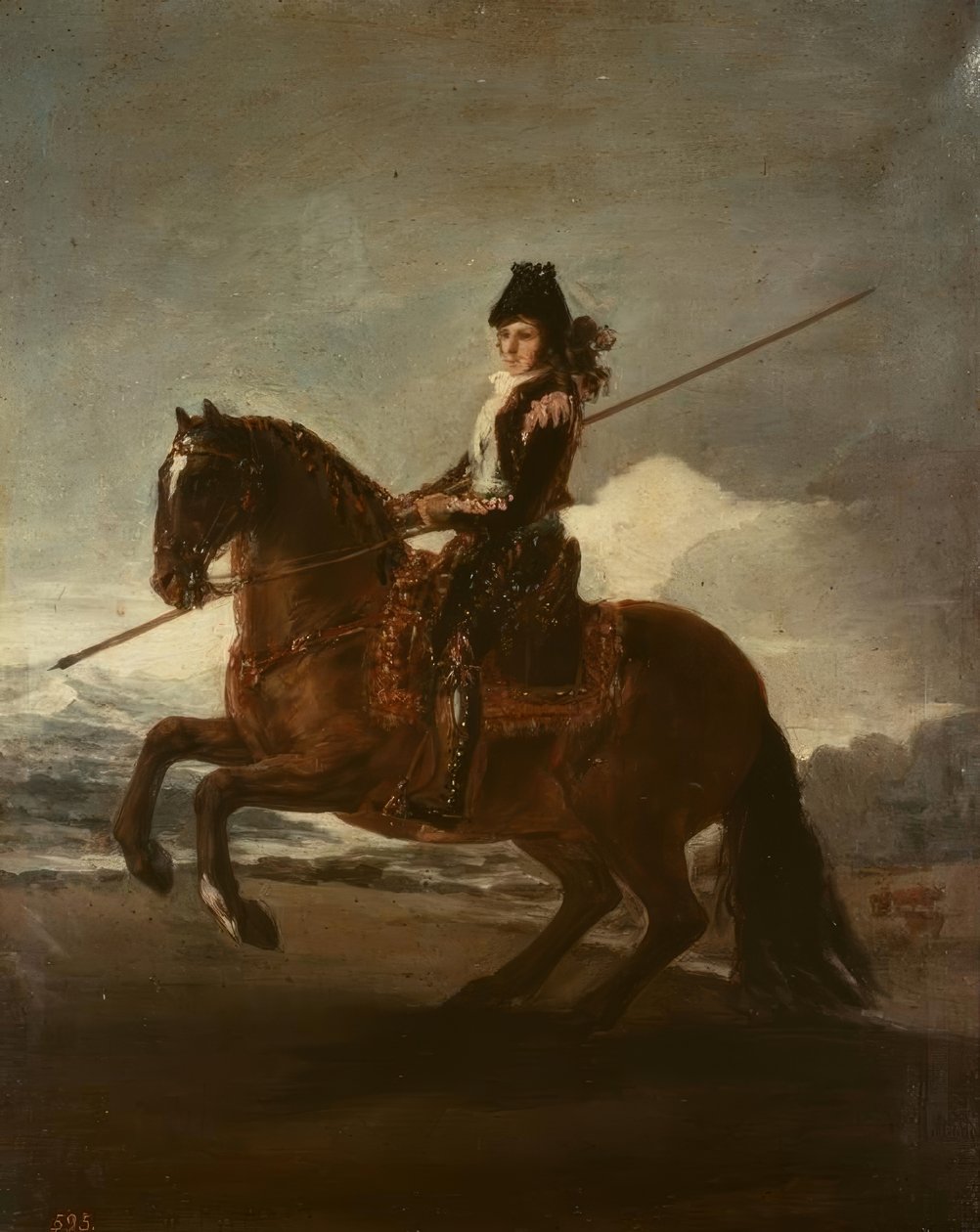Picador til hest av Francisco de Goya