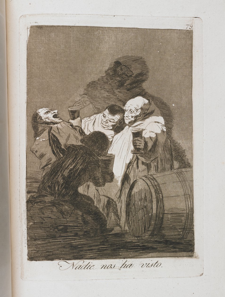 Tallerken fra Los Caprichos, 1797-1798 av Francisco de Goya