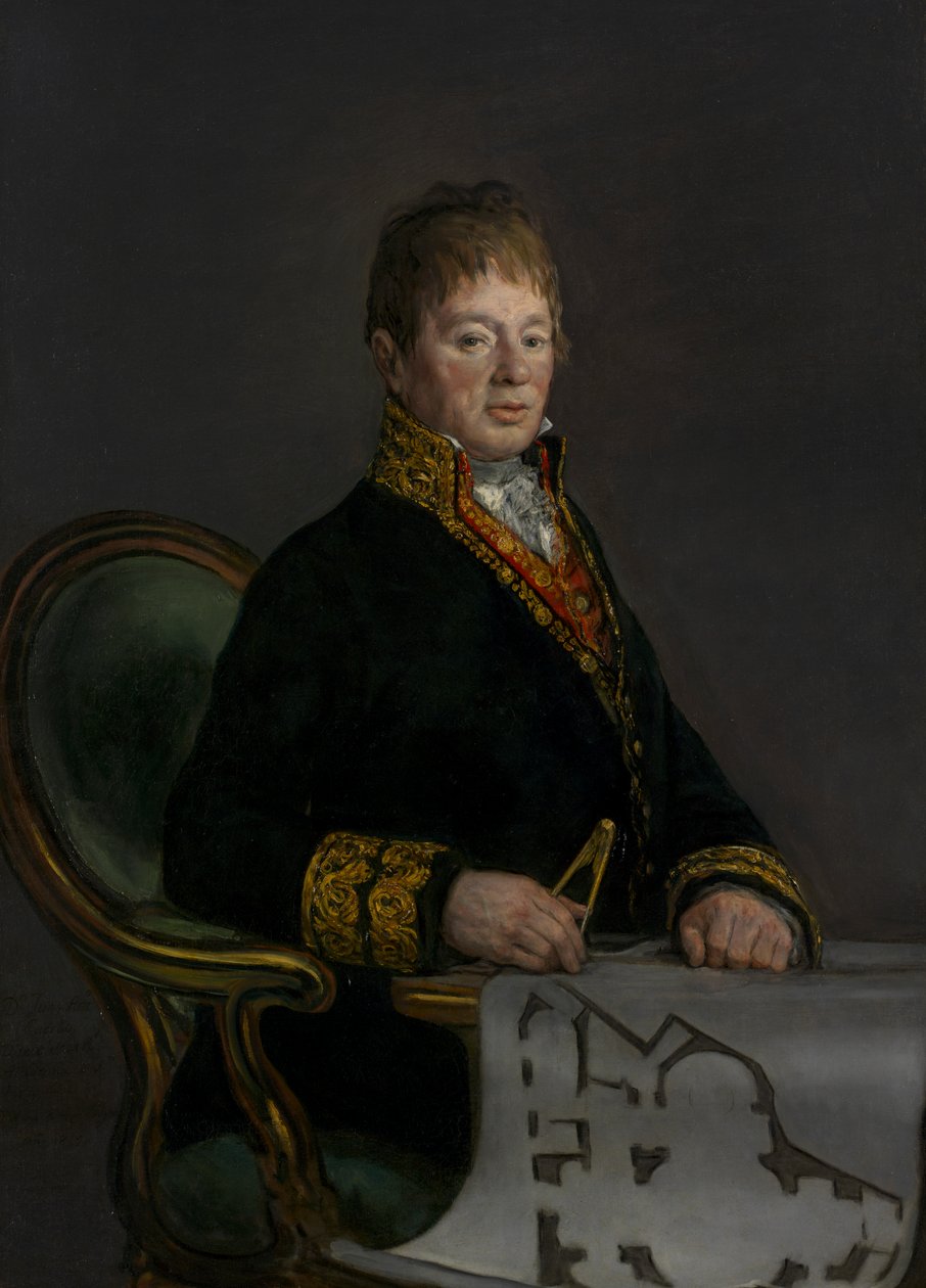 Portrett av Don Juan Antonio Cuervo av Francisco de Goya