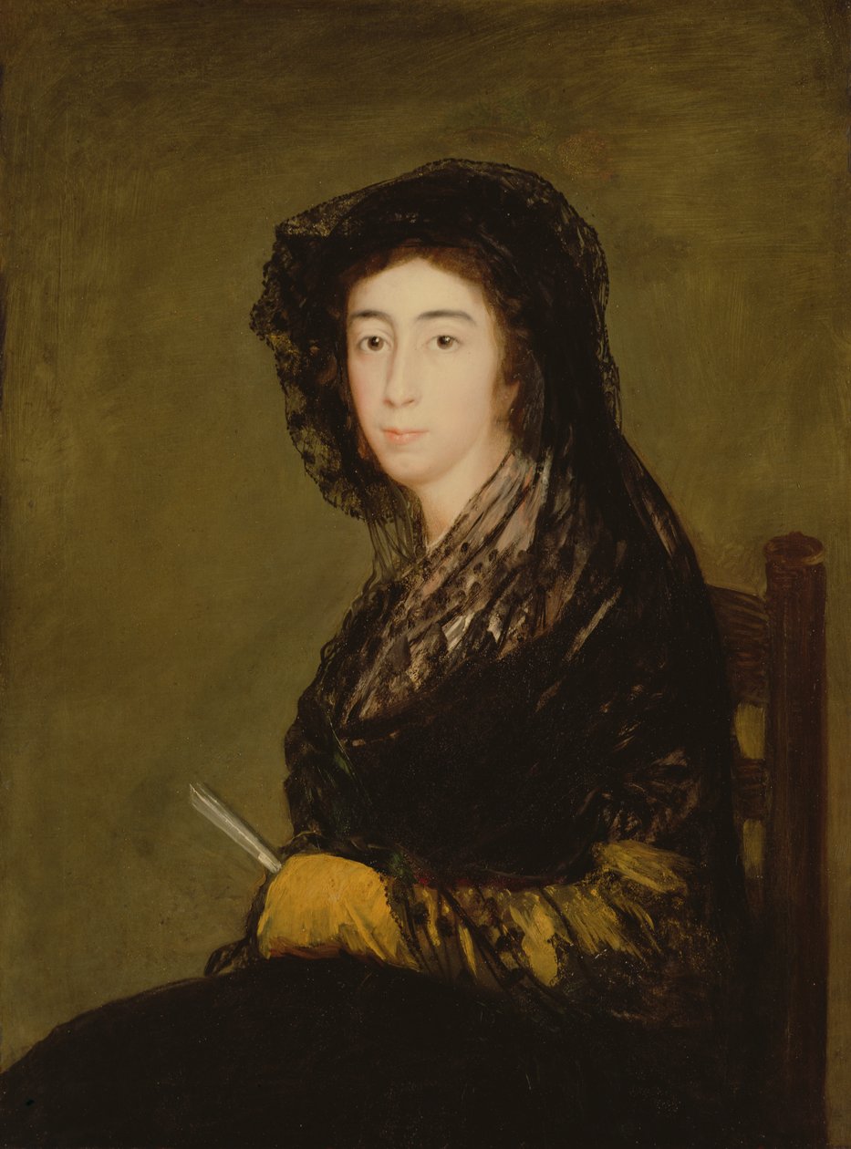 Portrett av Dona Amalia Bonells de Costa, ca. 1805 av Francisco de Goya