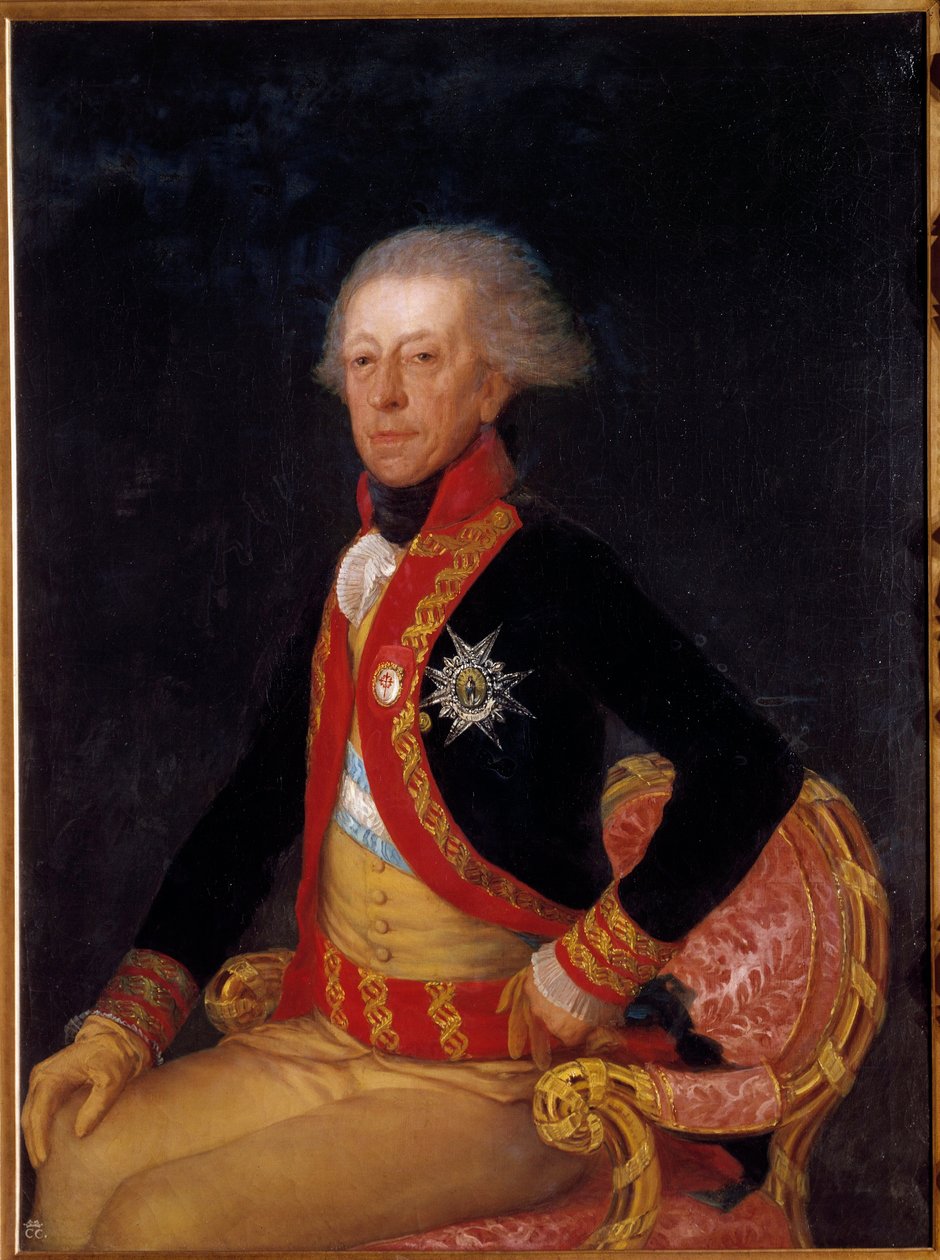 Portrett av general Don Antonio Ricardos Maleri av Francisco de Goya (1746-1828) 1700-talls søn. 1,12 X 0,84 m Madrid, Musee du Prado av Francisco de Goya