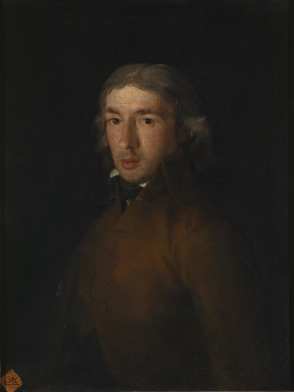 Portrett av Leandro Fernández de Moratin av Francisco de Goya