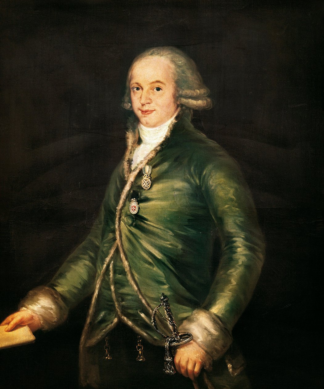 Portrett av Mariano Luis de Urquijo y Muga (1768-1817) av Francisco de Goya