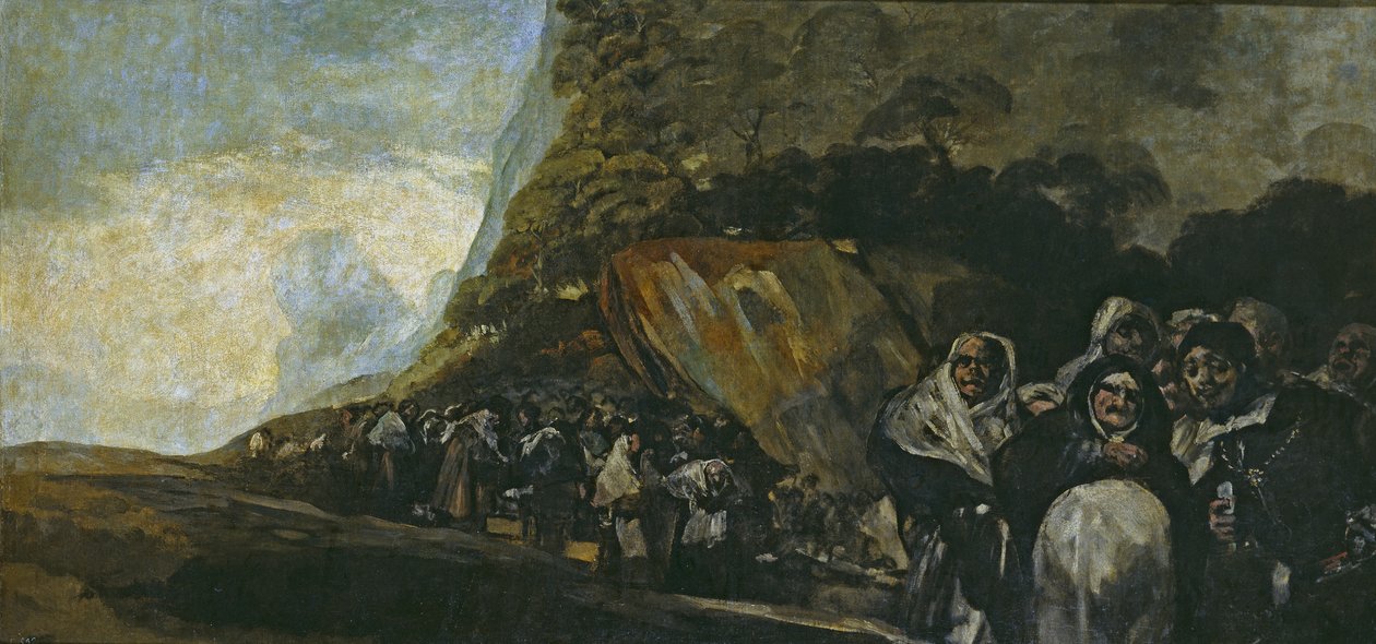 Prosesjon av Det hellige kontor av Francisco de Goya