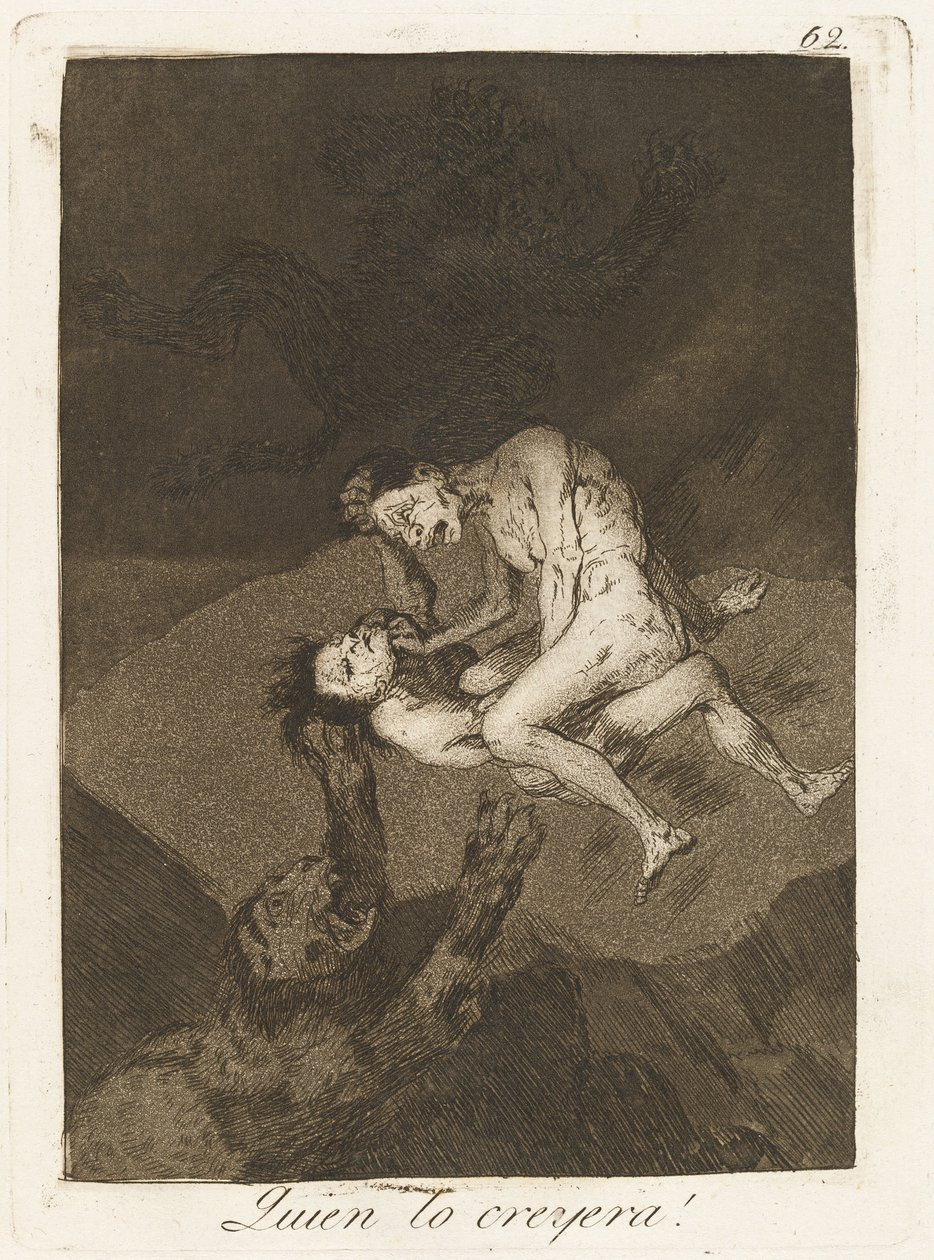 Quien lo creyera! (Hvem hadde trodd det!) av Francisco de Goya