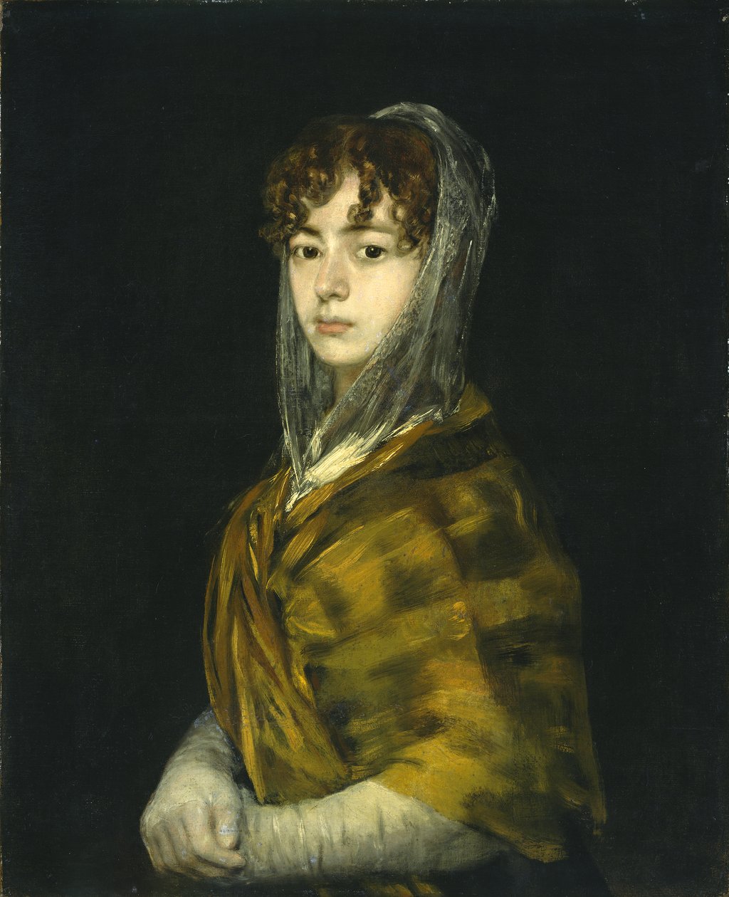 Senora Sabasa Garcia, ca. 1806-11 (olje på lerret) av Francisco de Goya