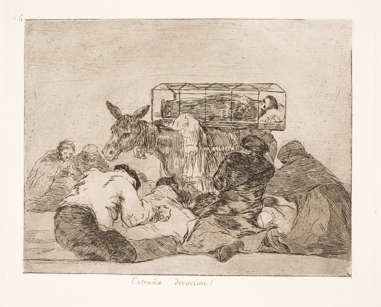 Søt hengivenhet (66) av Francisco de Goya