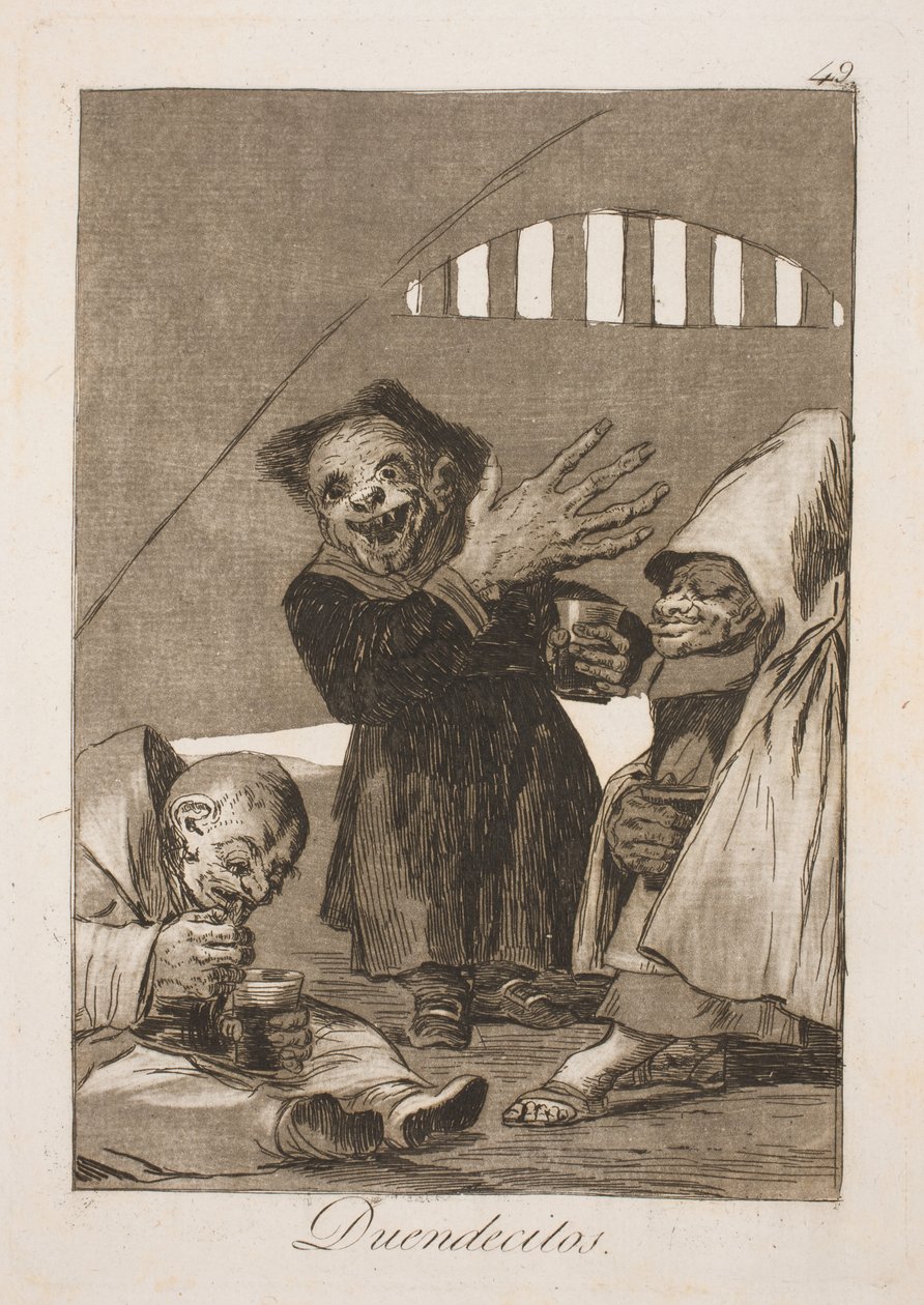Småtrolde av Francisco de Goya