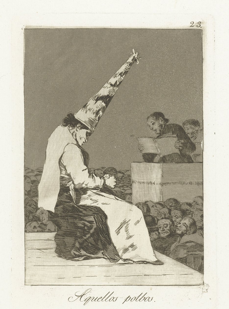 Støvpartikler av Francisco de Goya