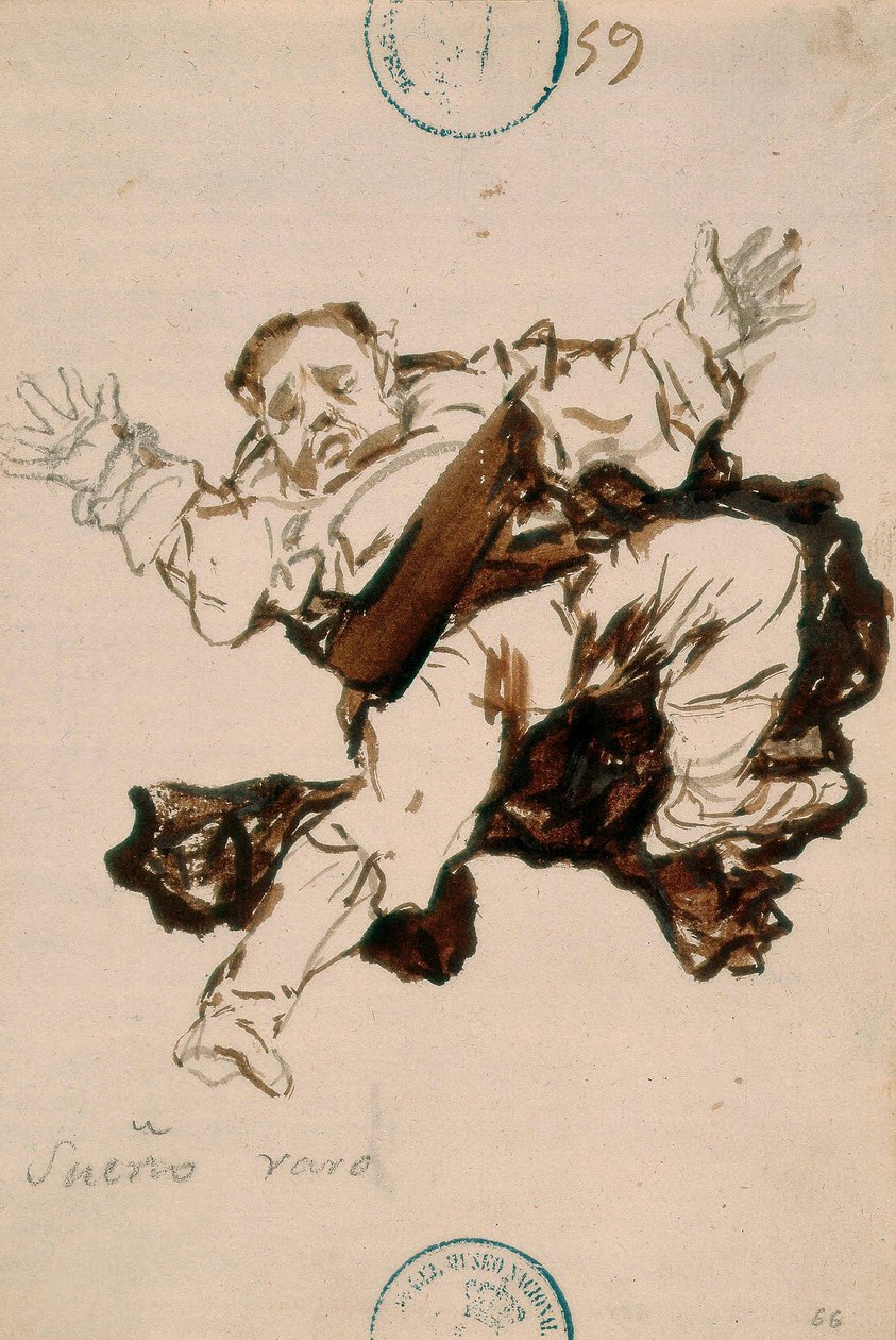 Merkelig drøm av Francisco de Goya