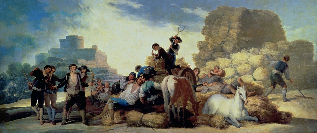 Sommer, eller innhøstingen av Francisco de Goya