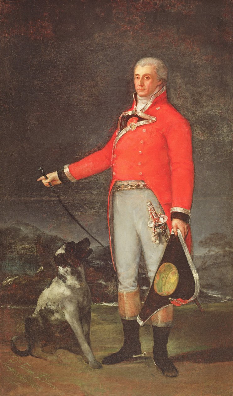 Taddeo Bravo de Rivero, 1806 av Francisco de Goya