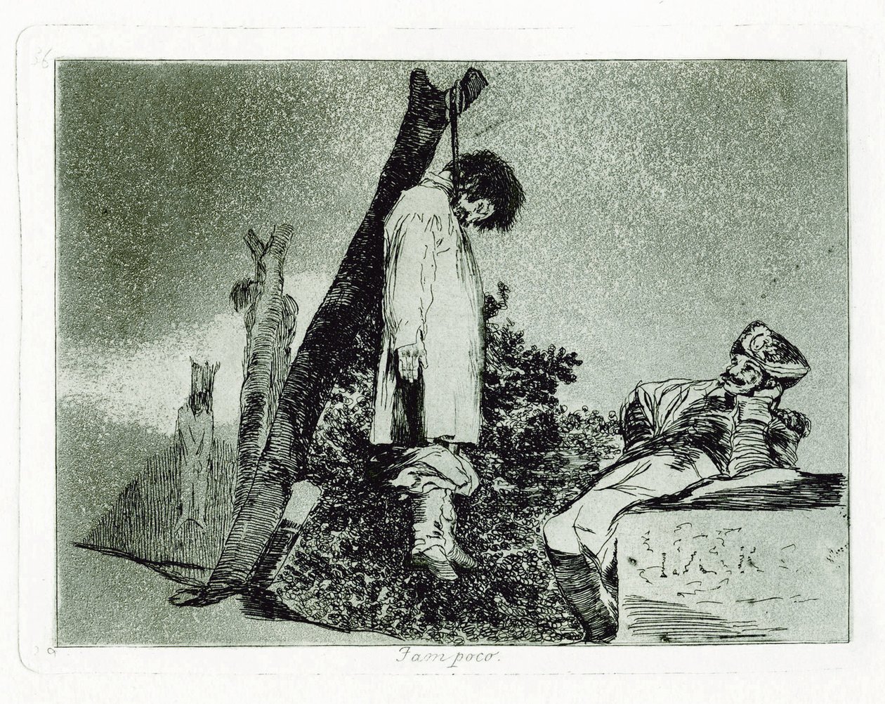 Verken eller dette. Plate 36 fra The Disasters of War av Francisco de Goya