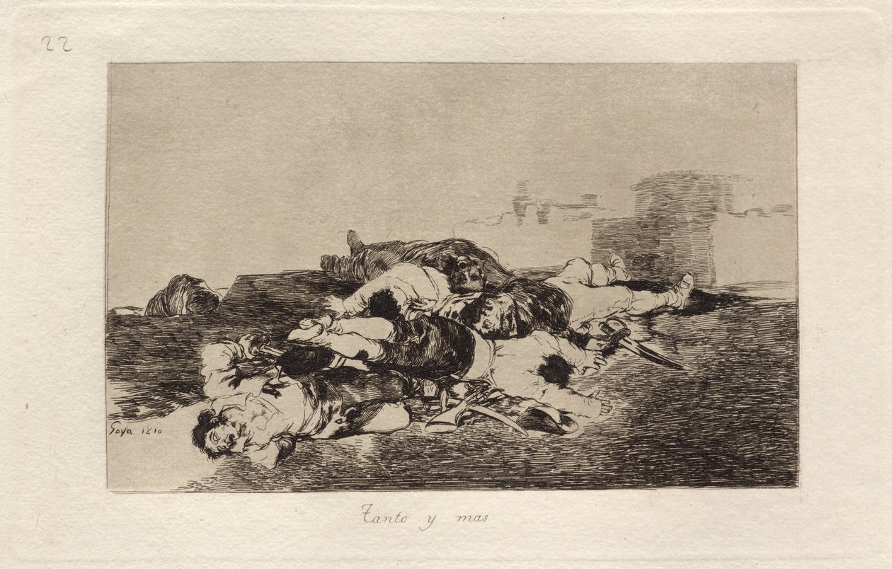 Så mye og mer (enda verre) av Francisco de Goya