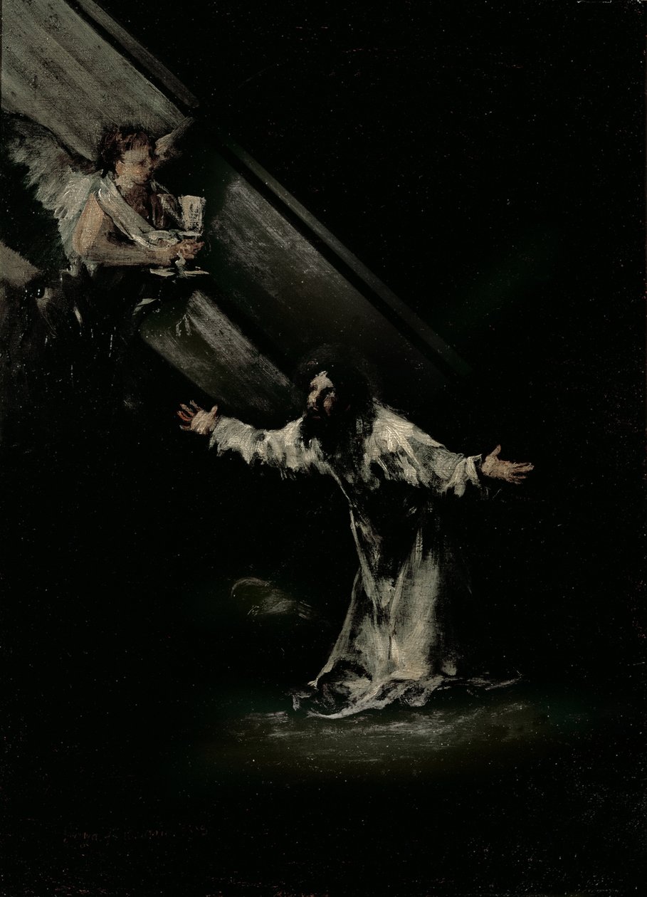 Kvalen i hagen av Francisco de Goya