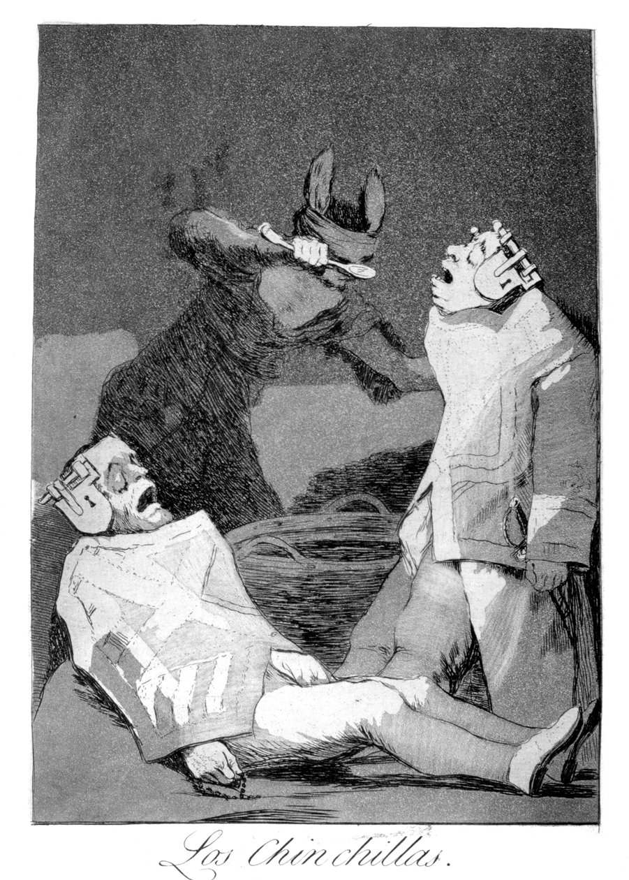 Chinchillaene, 1799 av Francisco de Goya