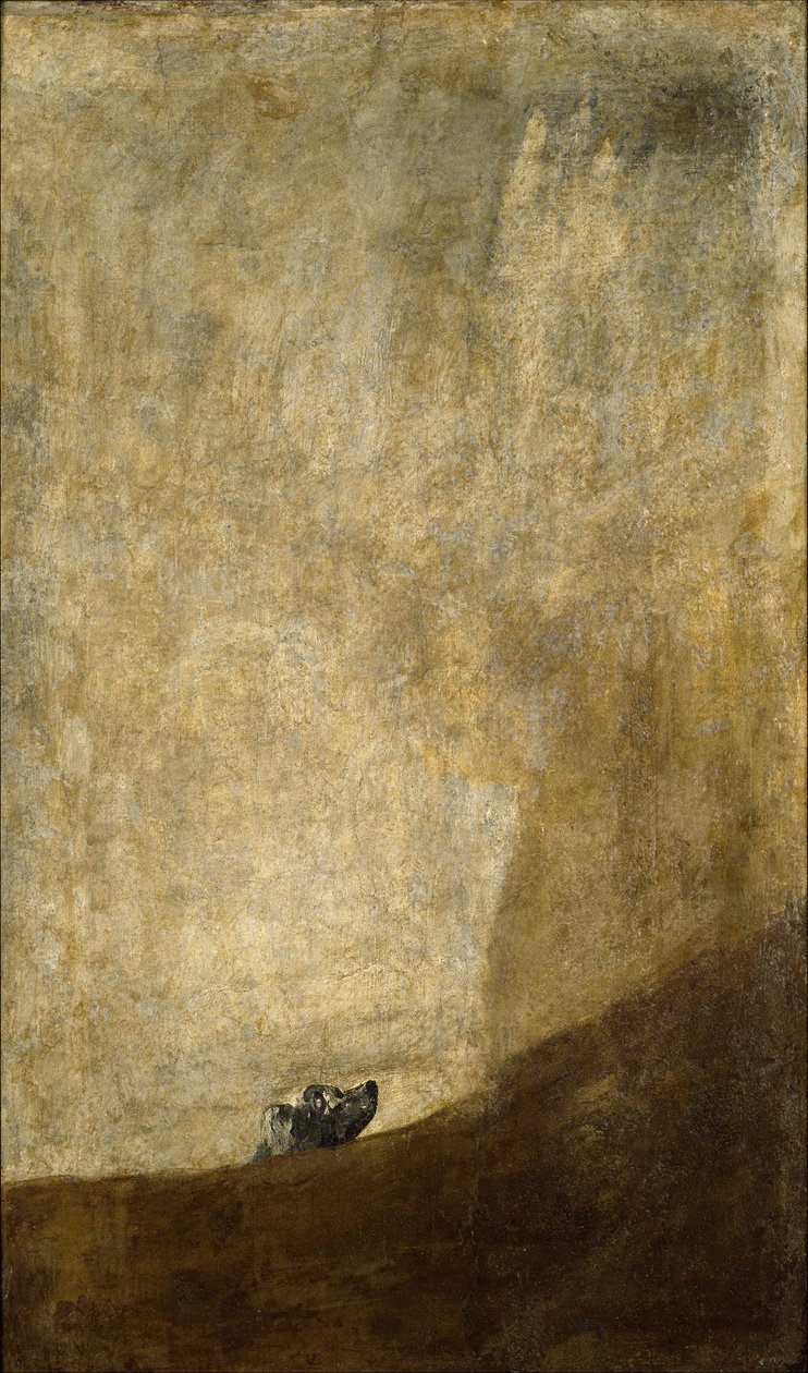 Hunden av Francisco de Goya