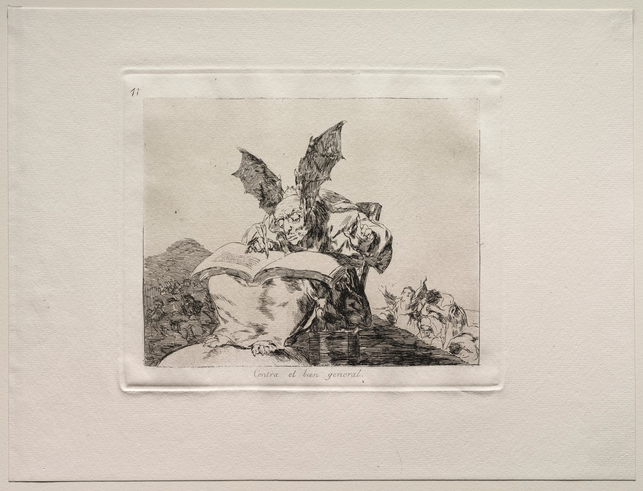 The Horrors of War: Against the Common Good. av Francisco de Goya
