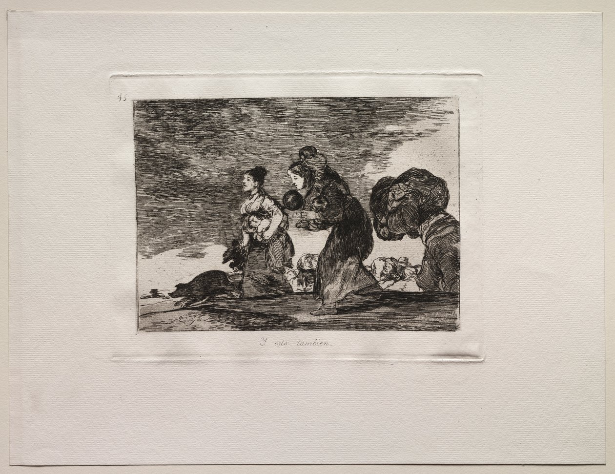The Horrors of War: And This Too av Francisco de Goya