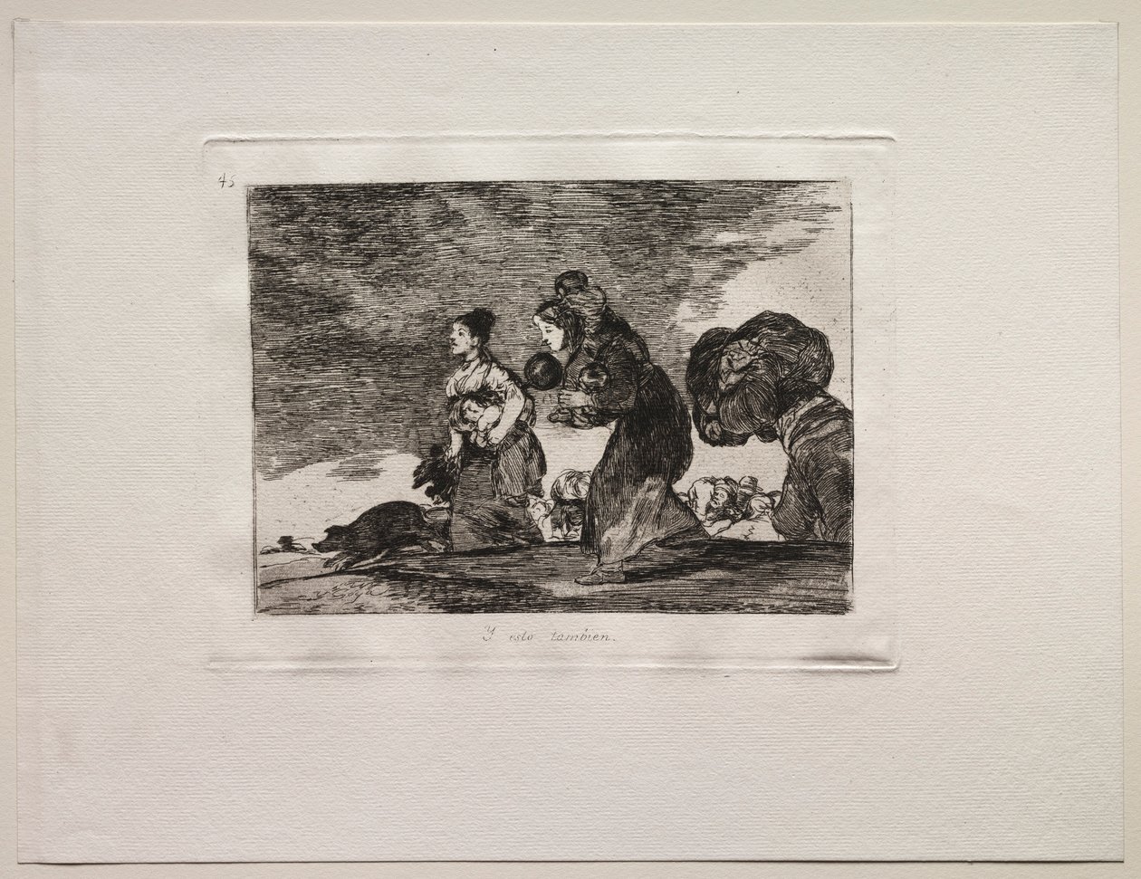 The Horrors of War: And This Too. av Francisco de Goya