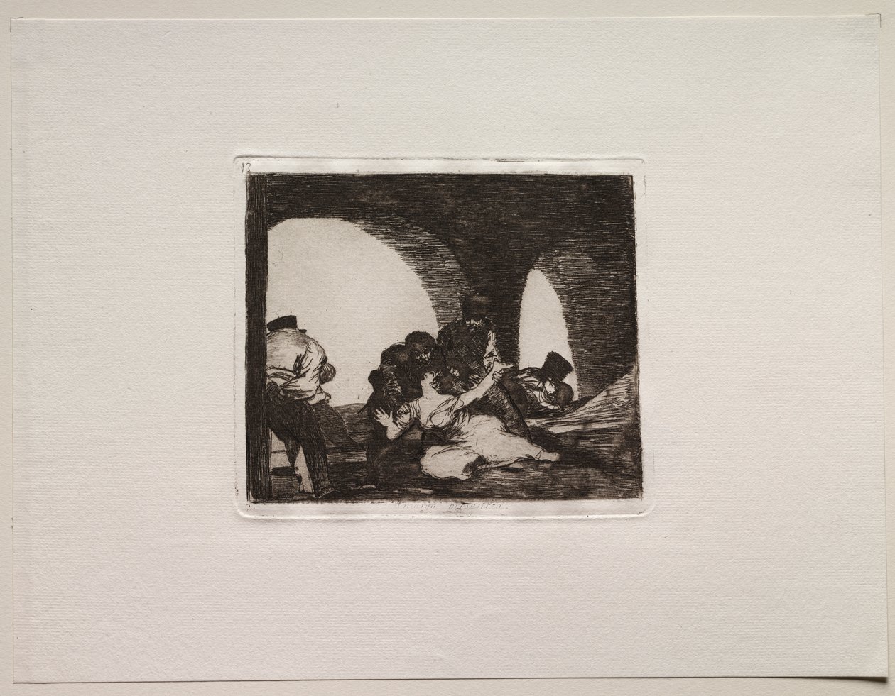 The Horrors of War: Bitter to be Present av Francisco de Goya