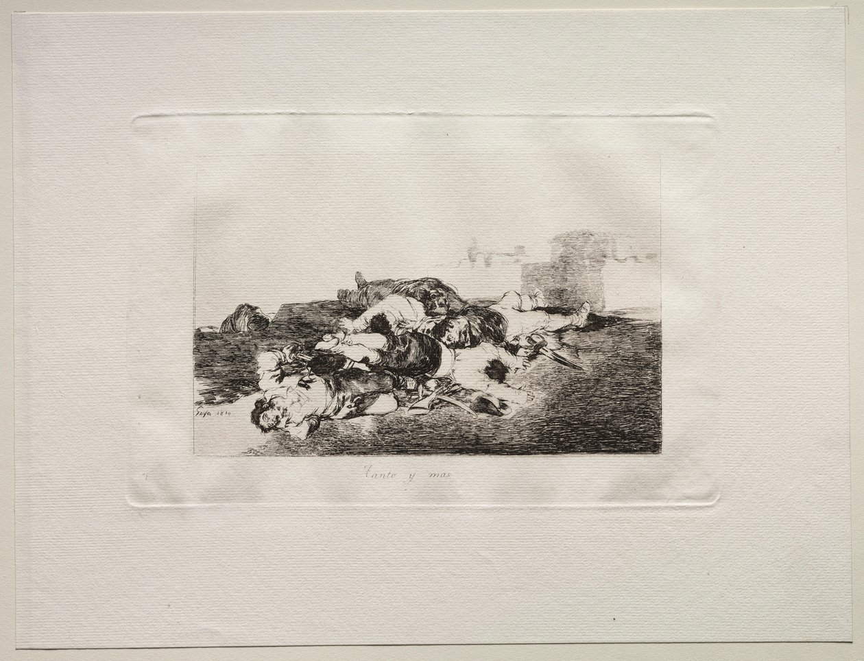 The Horrors of War: Even Worse, 1810. av Francisco de Goya
