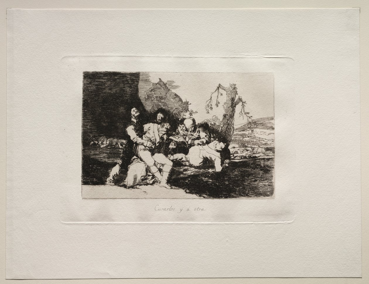 The Horrors of War: Få dem friske og videre til neste av Francisco de Goya