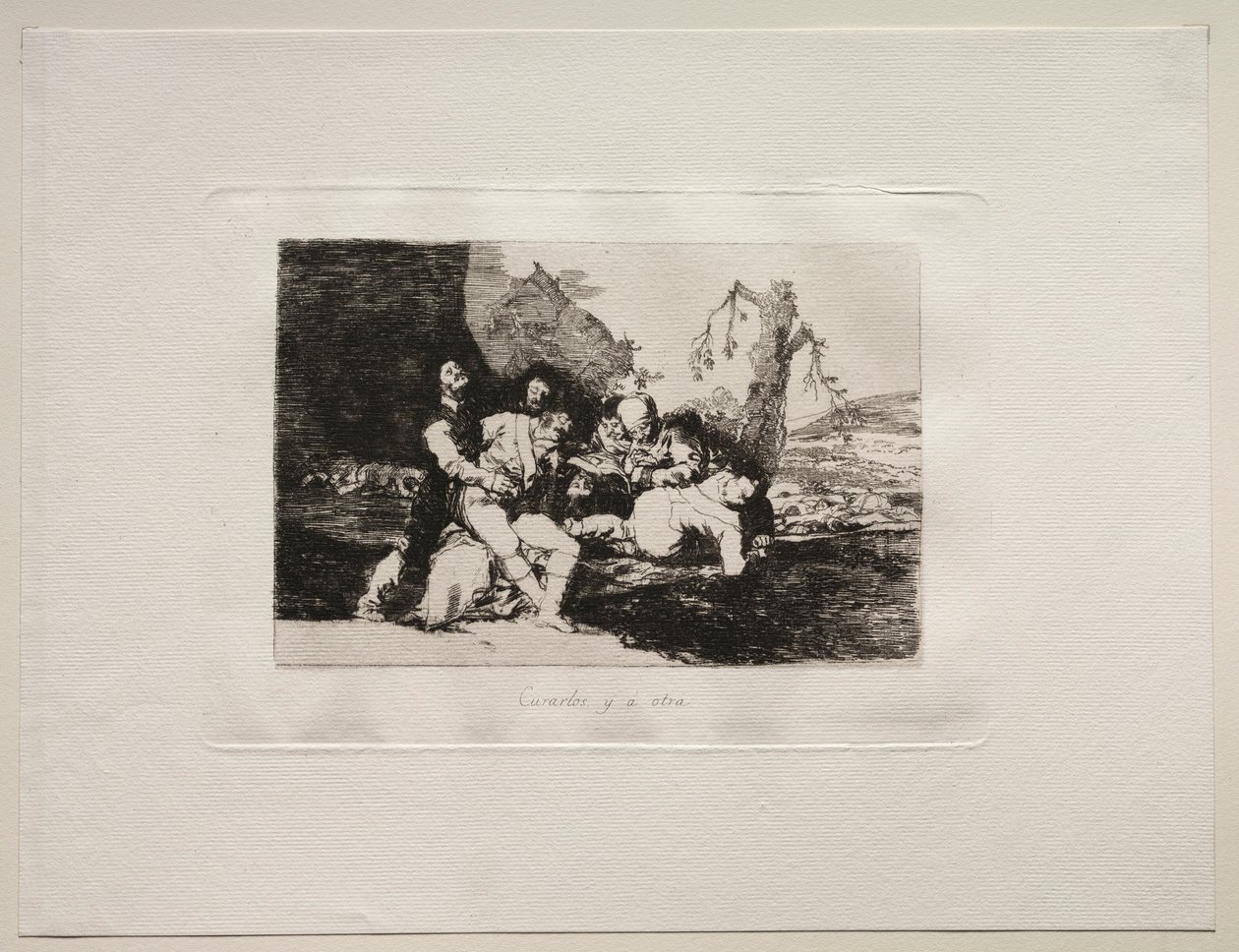 The Horrors of War: Få dem friske og videre til neste. av Francisco de Goya