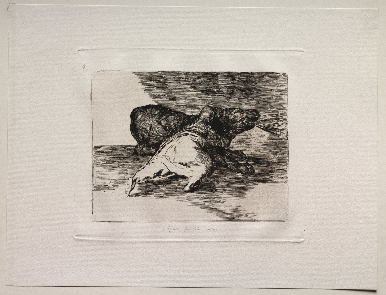 The Horrors of War: Han får noe ut av det. av Francisco de Goya