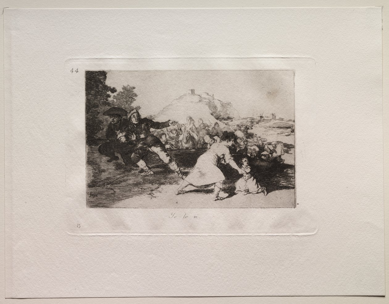 The Horrors of War: I Saw It av Francisco de Goya
