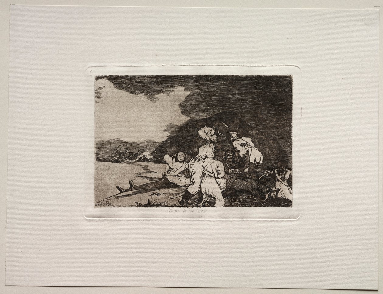 The Horrors of War: It Serves You Right. av Francisco de Goya