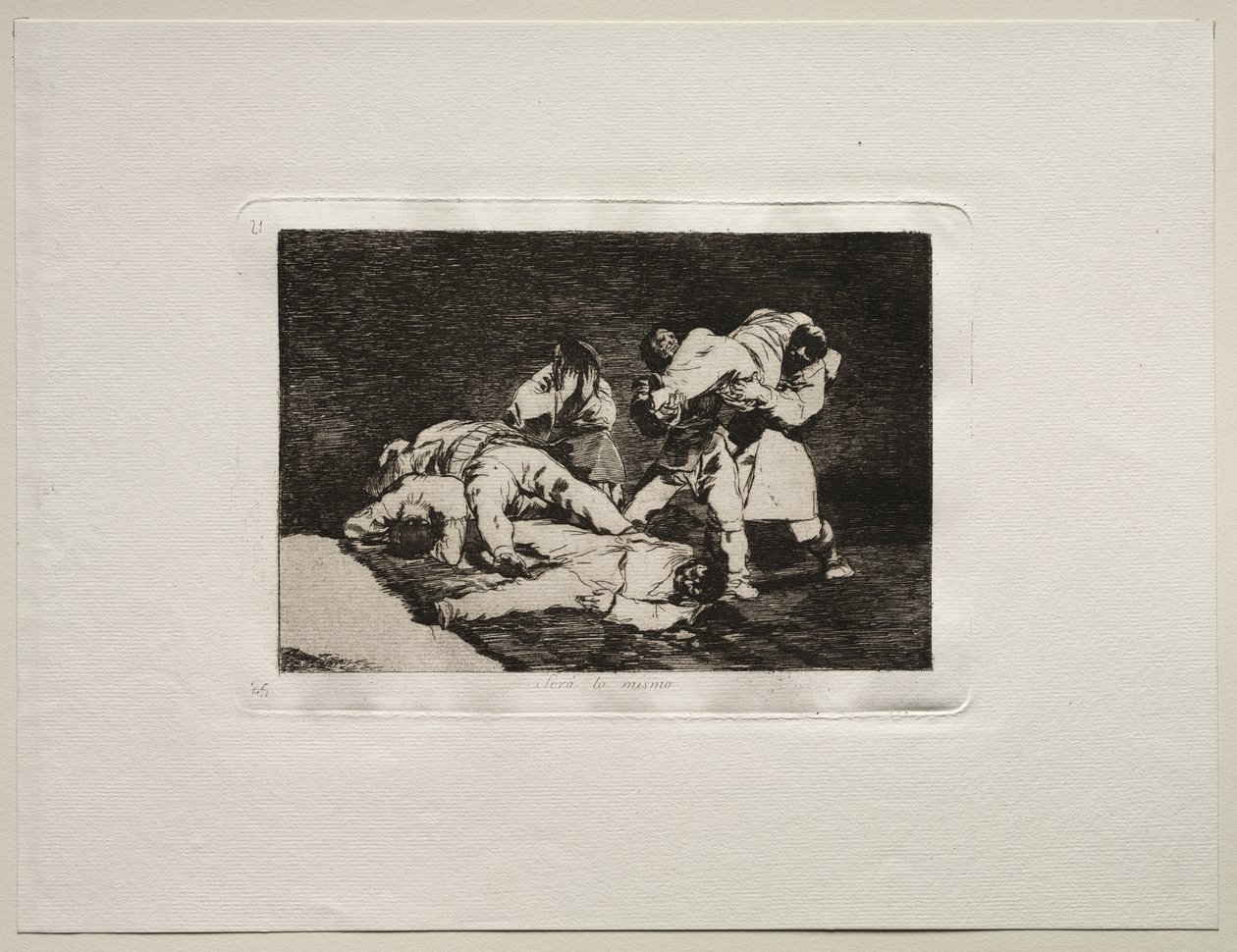 The Horrors of War: Det vil være det samme av Francisco de Goya