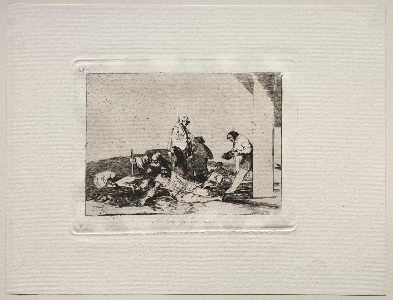The Horrors of War: Det nytter ikke å gråte ut av Francisco de Goya
