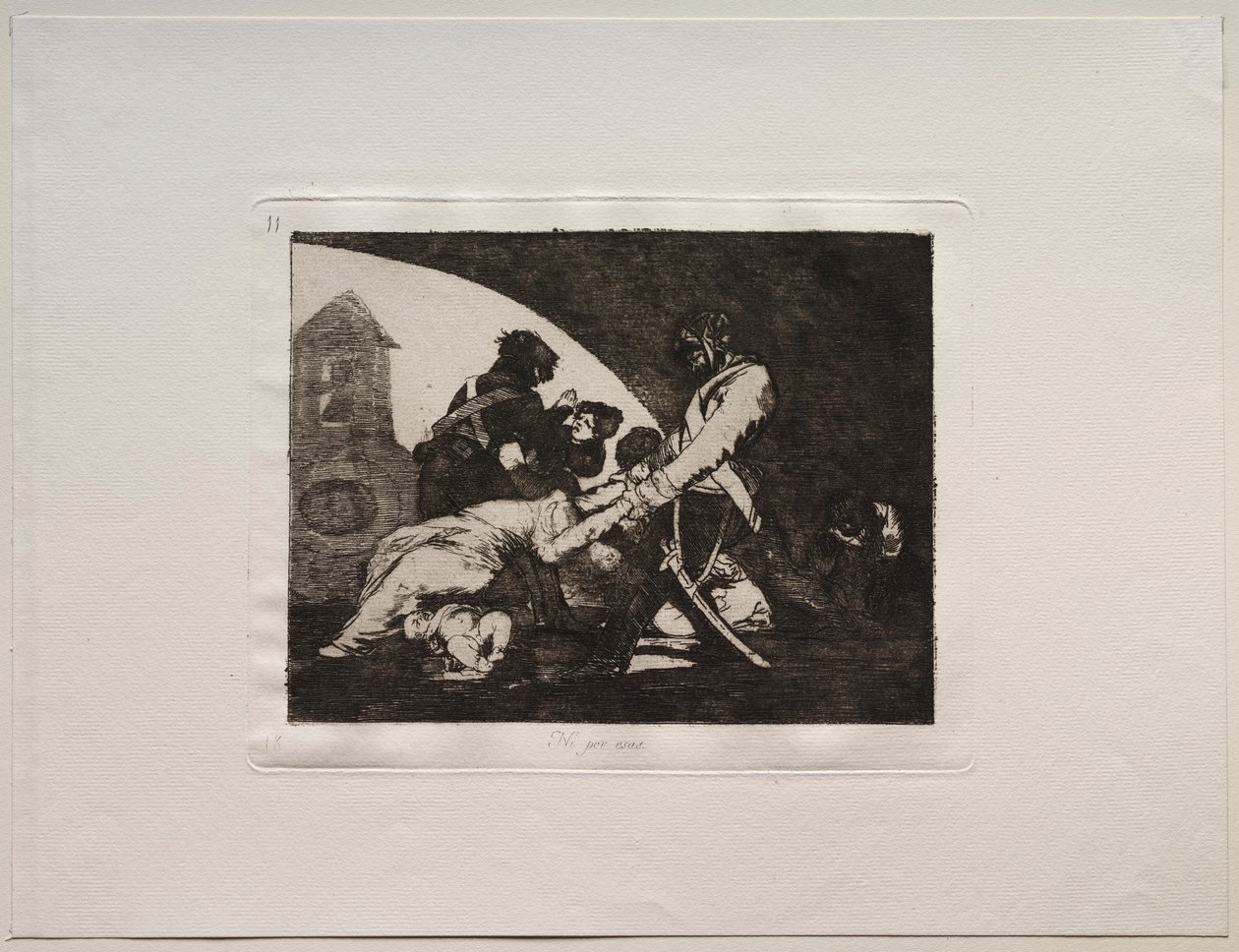 The Horrors of War: Heller ikke disse. av Francisco de Goya