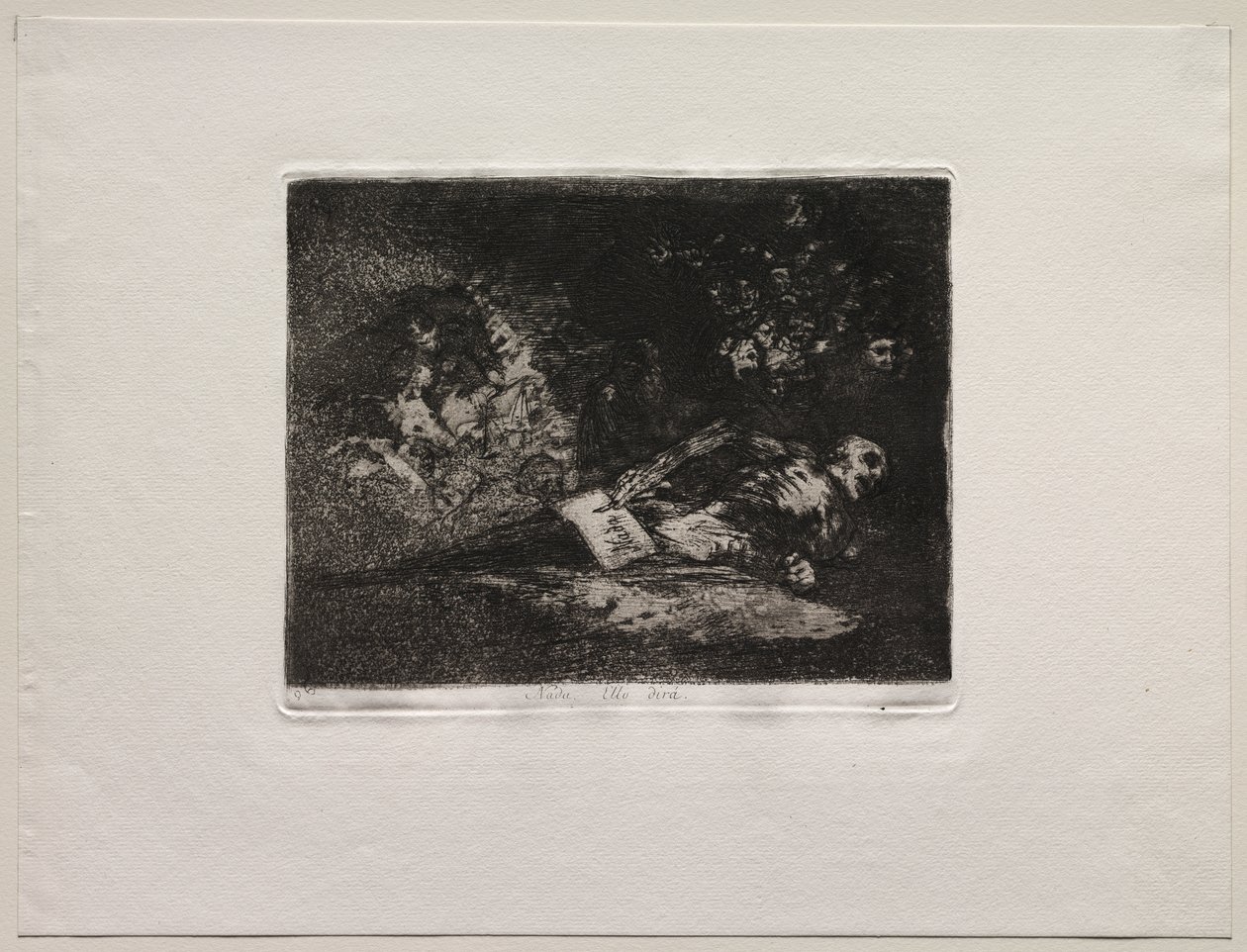 The Horrors of War: Ingenting. Begivenheten vil fortelle av Francisco de Goya