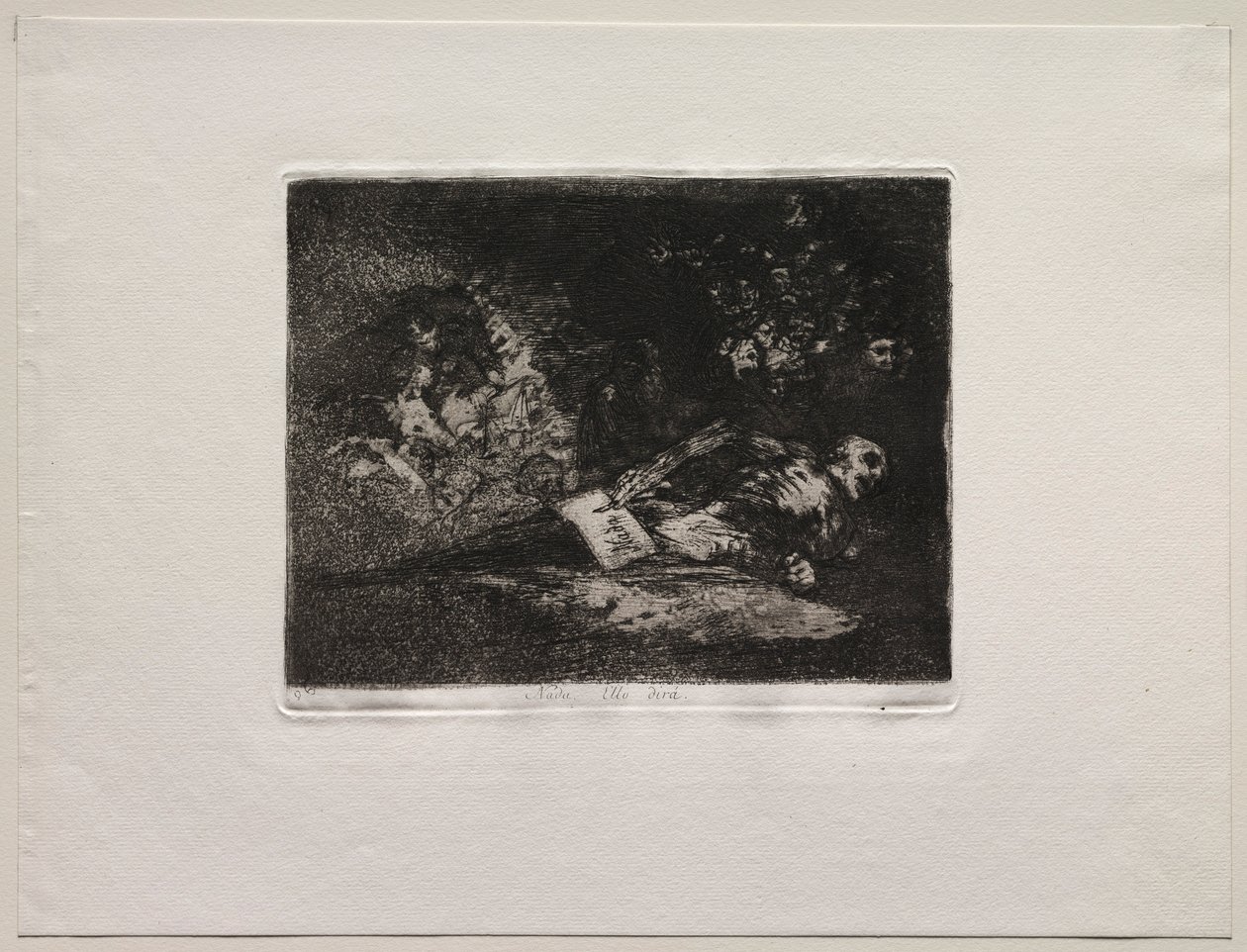 The Horrors of War: Ingenting. Begivenheten vil fortelle. av Francisco de Goya